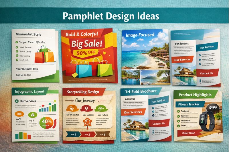 Pamphlet Design Ideas: Simple & Creative Tips for Every Business